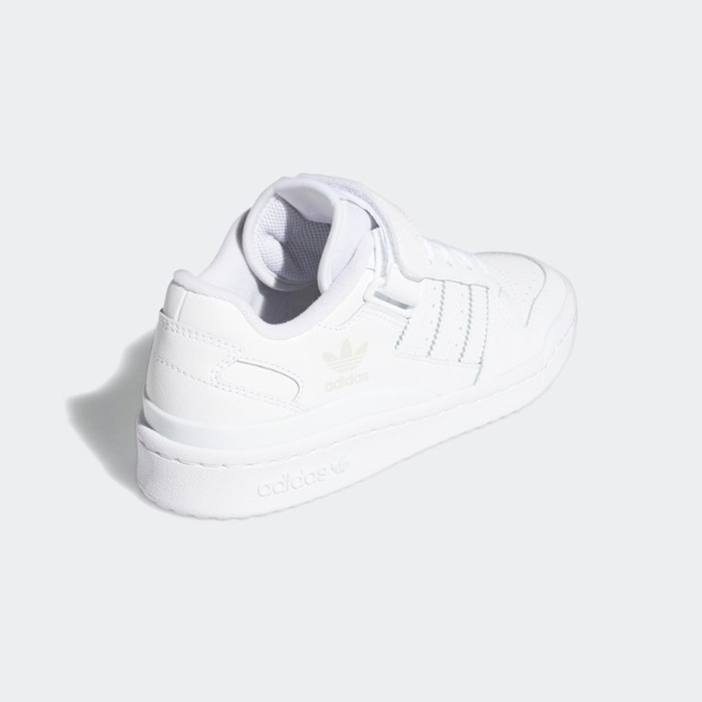 フォーラム レジャー マジック テープ ローカット バスケットボール スニーカー ホワイト adidas アディダス トレフォイル