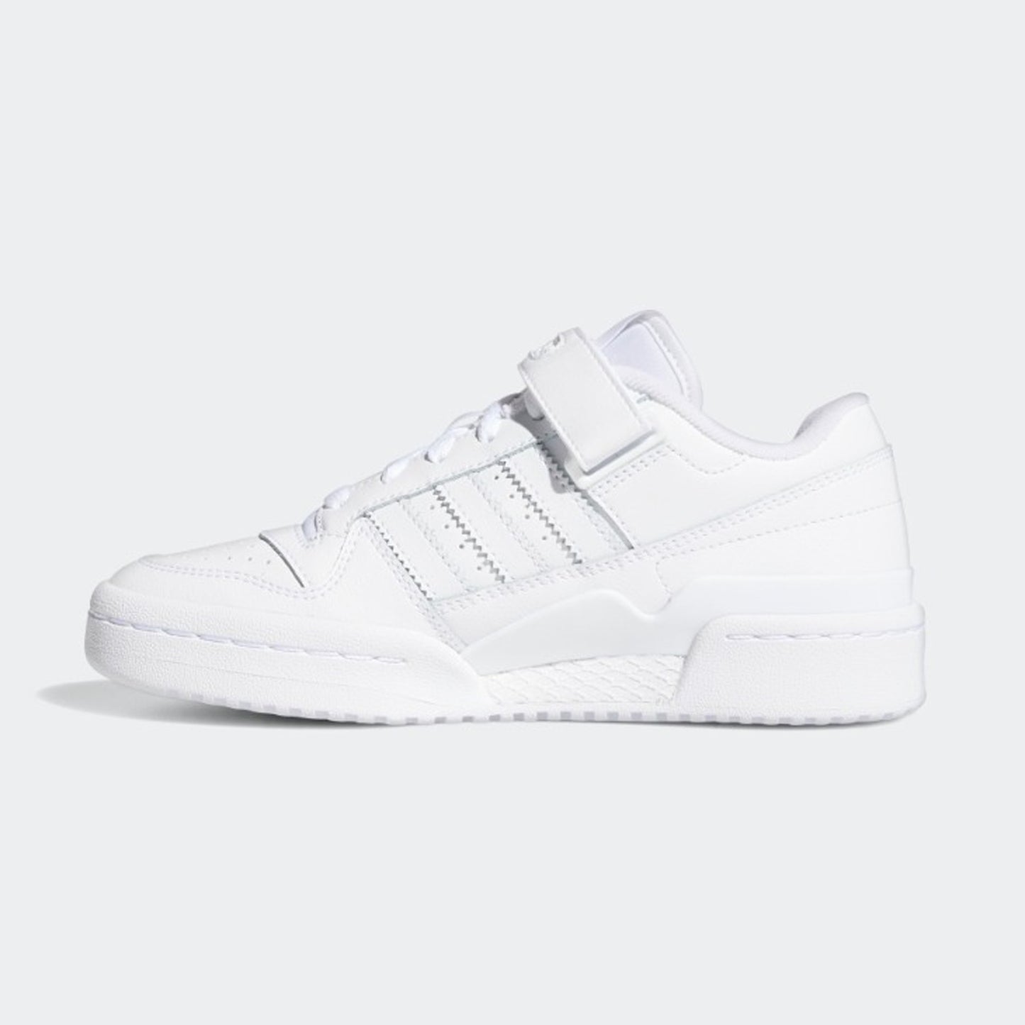 フォーラム レジャー マジック テープ ローカット バスケットボール スニーカー ホワイト adidas アディダス トレフォイル