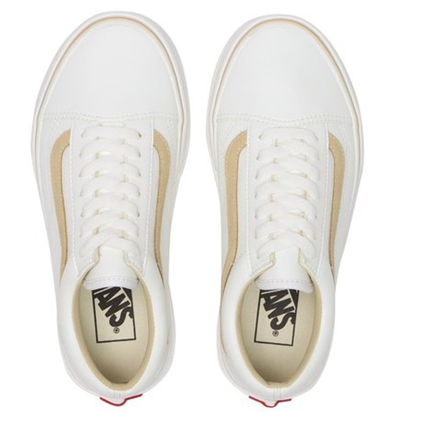 Vans V36CF 3SOLE OLD SKOOL 3SOLE WHITE/BEIGE