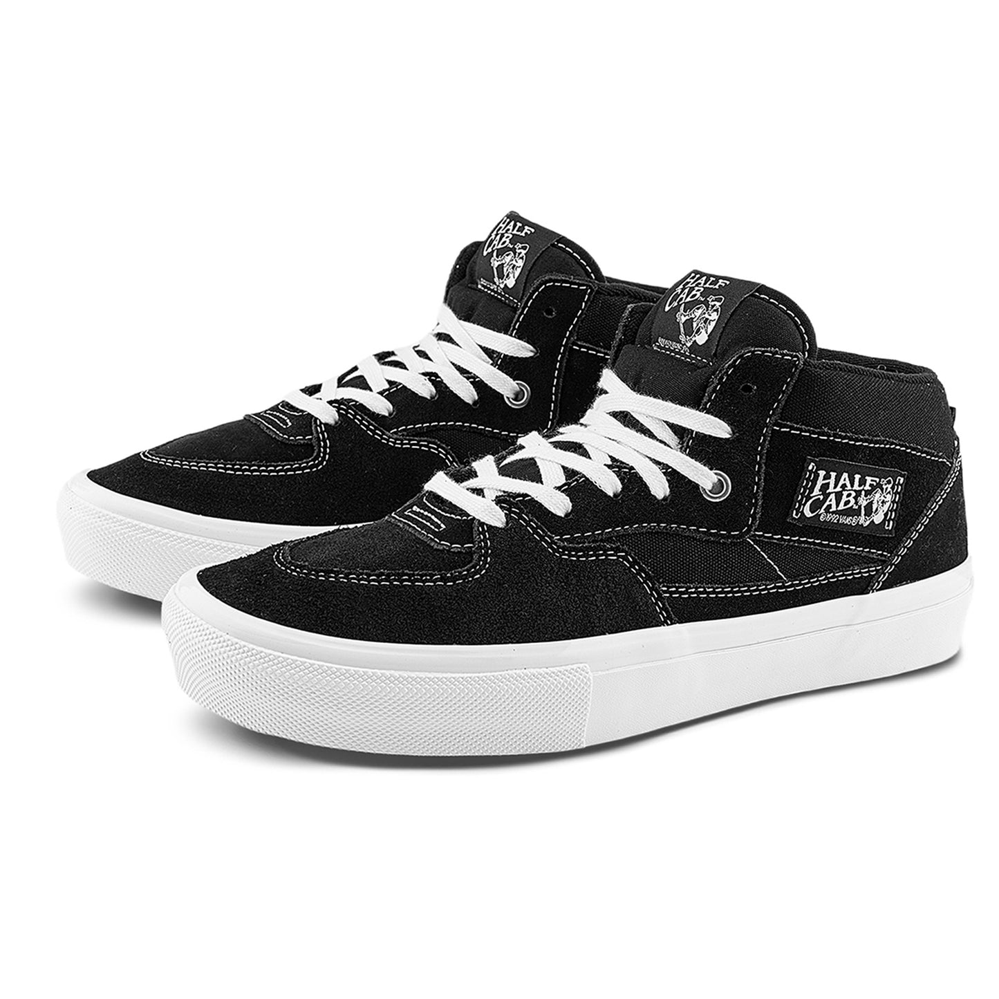 Vans 公式 スケート Half Cab ブラック クールで個性的なプロフェッショナルスケートボードシューズ