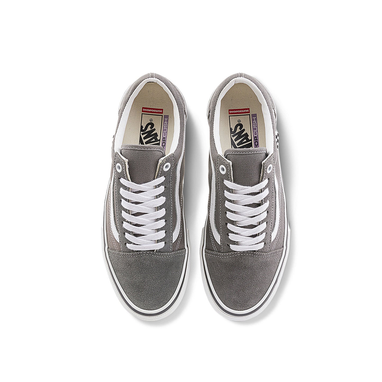 Vans  公式 スケート Old Skool エレファントグレー 男女兼用プロフェッショナルスケートボードシューズ